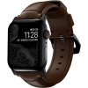 Nomad Traditional Band Black Hardware/Rustic Brown AW Ultra 2/1 (49 mm) 9/8/7 (45 mm)/6/SE/5/4 (44 mm) NM1A4RBT00