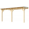 Drevená zahradná pergola 672 (4,3x2,7 m)