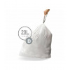 Simplehuman Príslušenstvo - Vrecia do odpadkového koša 20 l, typ D, 20 ks CW0163