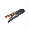 DATACOM Konektorovací kleště PROFI 8P+6P OR/BL račna (RJ45,12,11) (4511)