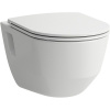 LAUFEN Pro Pack závesné WC Rimless s hlbokým splachovaním, 360 x 530 mm, biela + Slim WC sedadlo Softclose, H8669540000001