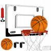 Tabuľa do basketbalového mini koša 40x30 cm Sada obrúčok Mriežka Pumpička