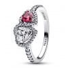 PANDORA halo prsteň Srdcia 193662C01