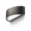 RENDL LESA nástenná čierna 230V LED E27 15W IP54
