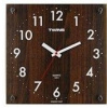 Nástěnné hodiny Twins 292-1 brown 30cm
