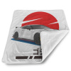 Sablio Deka pre bábätko Nissan GTR 35 Japonské slnko - 80x100 cm