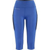 Dámské elastické 3/4 kalhoty CRAFT ADV Essence Capri 2 - modrá Velikost: M