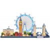 CubicFun 3D puzzle svítící Londýn 186 ks