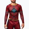 Hayabusa pánsky rashguard s dlhým rukávom Marvel's Iron Man red