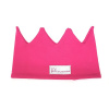 Dětská široká čelenka KORUNKA růžová