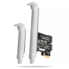 AXAGON PCES-SJ2, PCIe radič - 2x interný SATA 6G port, JMB582, SP & LP PCES-SJ2