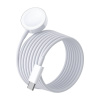 Nabíjačka Choetech pre Apple Watch USB-C biela