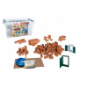 Teifoc Stavebnice - Kreativ box I - 145 ks