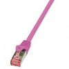 LogiLink Patch kabel 2.0m růžový - CQ2059S