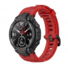 Silikónový remienok KINGMAS pre Amazfit T-REX/T-REX Pro červený KINGMAS červená silikón