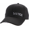 Kšiltovka s LED světlem B-CAP 25lm, nabíjecí, USB, univerzální velikost, černá SIXTOL