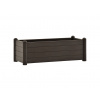 STEFANPLAST Kvetináč, vyvýšený záhon ITALIA 100x43x35cm moka