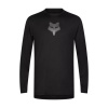 FOX Cyklistický dres s dlhým rukávom letný - RANGER LS HEAD - čierna M