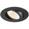 SLV 1007388 NEW TRIA 68 LED vstavané svetlo LED 8.3 W čierna; 1007388