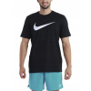 Pánske tričko Nike Sportswear Swoosh čierne / biele XL