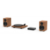 Pro-Ject Colourful Audio System - All-in-one Hi-Fi systém s gramofonem - Walnut