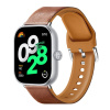 eses Silikónový remienok kombinovaný pre Xiaomi Redmi Watch 4, Smart Band 8 Pro a 9 Pro - Hnedo oranžový