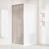 Ravak Supernova - Sprchová stena APSS-90, 87-91 cm, satin/Pearl 94070UR211