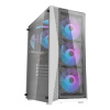 Darkflash DK352 Plus computer case + 4 fans (black and white) 33384