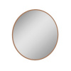 Lotosan LN989CI SAND Round zrkadlo s LED podsvietením 60 cm 60 cm ružové zlato