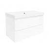 Swiss aqua technologies Koupelnová skříňka s umyvadlem SAT B-Way 99x50x45 cm bílá lesk BWAY2100WU1BI