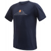 SENSOR MERINO BLEND MOON pánské triko kr.rukáv deep blue - S