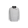 INDEPENDENT mikina - Bauhaus Stripe Polo Crew White Stripe (WHITE STRIPE) veľkosť: M