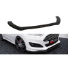 Maxton Design spoiler pod přední nárazník pro Ford Fiesta Mk7 Facelift, černý lesklý plast ABS, ST-Line SLEVA 5%