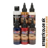 CreateX Bloodline A- Set ilustračných airbrush farieb 6 x 60 ml (Createx Bloodline Type A-)