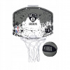 Wilson Brooklyn Nets Mini Hoop Basketball Kit (Wilson GameBreaker 6 basketbalová basketbalová guľa)