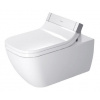 Duravit Happy D.2 - Závesné WC pre bidetovú dosku SensoWash, Rimless, biela 2550590000