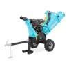 Benzínový drvič 9000 W 120 mm - násypka 1160 x 410 x 510 mm