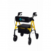 REHAFUND RF-617/Z MARSYLIA chodítko pre seniorov štvorkolesové žlté