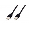 Digitus kábel USB A/samec na A-samec, 2x tienený, 3m