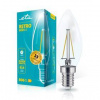 LED žiarovka ETA RETRO LEDka svíčka filament 6W, E27, teplá biela ETAC35W6WWF01