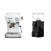 Ascaso Dream PID, Cloud White + Eureka Mignon Perfetto, BL black