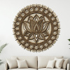 dřevo života Drevená 4-vrstvová mandala NÁDEJ A SILA Rozměry (cm): 80, Barevná kombinace: ořech-javor