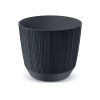 kvetináč 19,5cm RYFO DRF200-S433 antracit plastový PROSPERPLAST