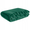 Prikrývka na posteľ - Prikrývka z ihly a závitov polyester 200 x 150 cm odtieňov zelenej (Prikrývka na fľaše s ozdôbkami 150x200)