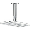 HANSGROHE Raindance E horná sprcha 1jet, 250 x 150 mm, s prívodom od stropu 100 mm, chróm, 27380000