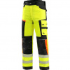 CANIS Pánske nohavice CXS BENSON, Hi-Vis žlto-čierne, Canis, Varianta žlto-čierna, Veľkosť 50