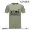 Tričko RANGER® - US AIR FORCE Khaki svetlá 3XL