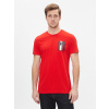 Tommy Hilfiger pánske červené tričko Emblem MW0MW33687 XL