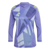 adidas 24 Pro Long Sleeve Goalkeeper Shirt Womens Purple 6 (XXS)