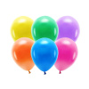 Balón pastel 26 cm – FAREBNÝ MIX - ECO NATURAL FUN – 10 ks, latex
